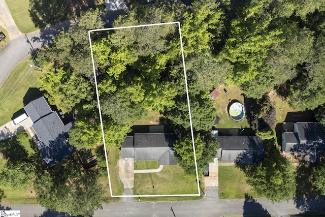 103 Berry Ct, Belton, SC 29627 - aerial overview of property's location with property parcel outlined