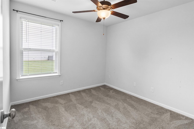 9023 Germaine Ct, Boiling Springs, SC 29316 - carpeted spare room with ceiling fan and baseboards
