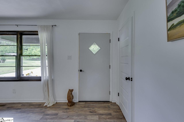 145 Rosewood Cir, Duncan, SC 29334 - foyer with wood finished floors and baseboards