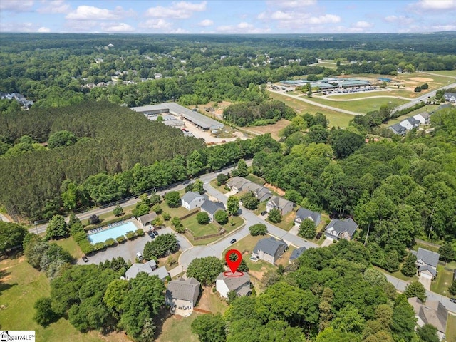 3 Clifford Ct, Simpsonville, SC 29681 - view of property location featuring a forest