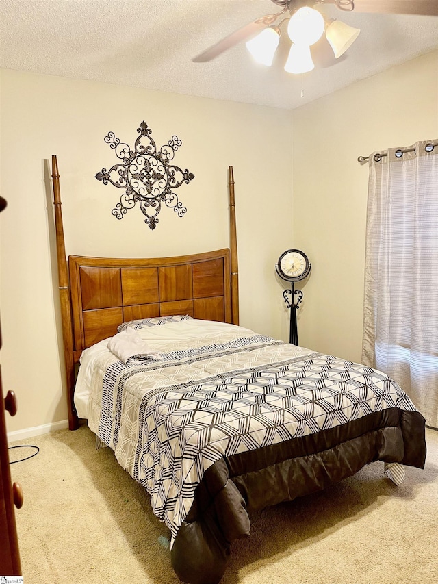 191 Amberwood Dr, Anderson, SC 29621 - carpeted bedroom with ceiling fan and baseboards