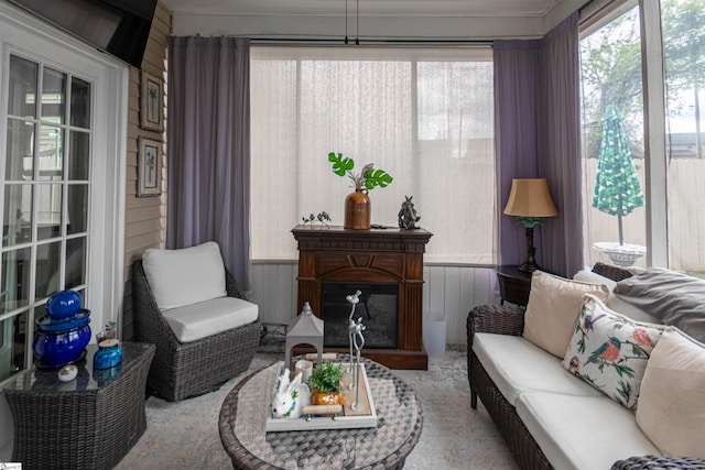 111 Crisp Cameo Ct, Greer, SC 29651 - view of sunroom / solarium