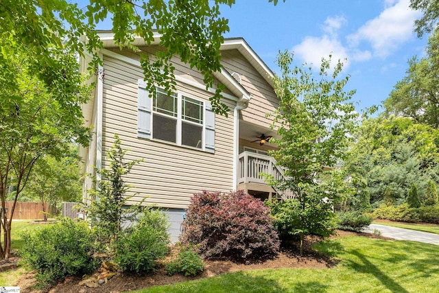 26 Briarcliff Dr, Greenville, SC 29607 - view of property exterior featuring a ceiling fan