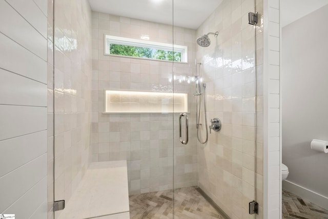 26 Briarcliff Dr, Greenville, SC 29607 - full bathroom featuring toilet and a stall shower