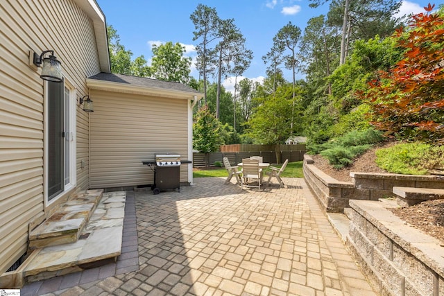 26 Briarcliff Dr, Greenville, SC 29607 - view of patio / terrace with outdoor dining space