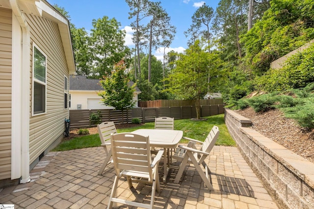 26 Briarcliff Dr, Greenville, SC 29607 - view of patio featuring outdoor dining area
