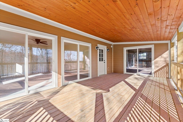 183 Wittmore Ln, Cleveland, SC 29635 - view of wooden deck