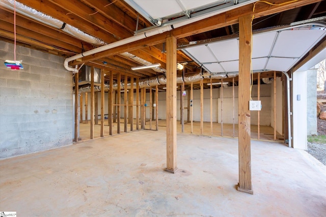 183 Wittmore Ln, Cleveland, SC 29635 - view of unfinished below grade area