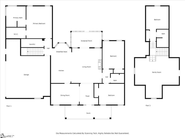 123 S Lake Emory Dr, Inman, SC 29349 - property floor plan