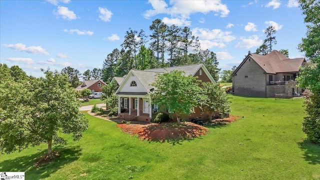 123 S Lake Emory Dr, Inman, SC 29349 - view of green lawn featuring a trampoline