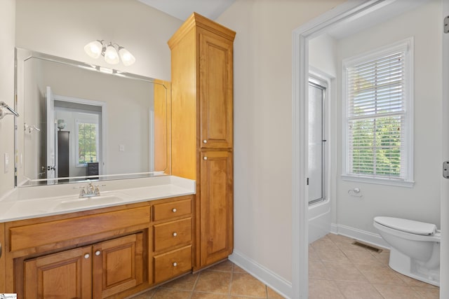 404 N Tidewater Trl, Inman, SC 29349 - full bath with vanity, plenty of natural light, and tile patterned flooring