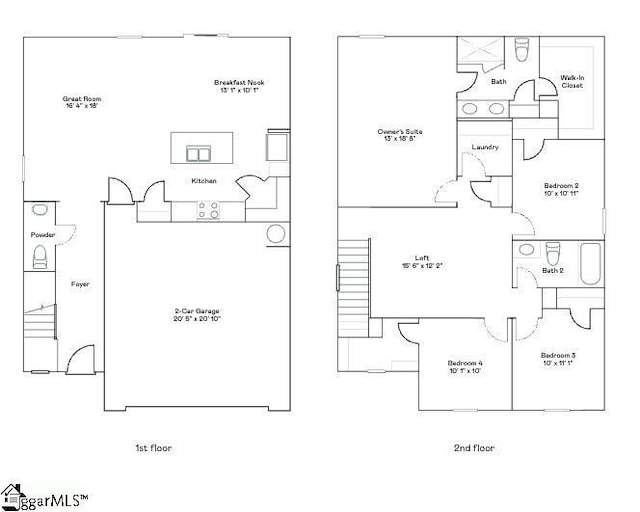 118 Sun Chase Rd Unit Cc 13Crane, Anderson, SC 29621 - home floor plan