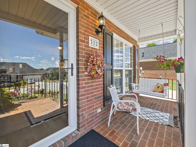 312 Terrace Hills Dr, Boiling Springs, SC 29316 - view of porch