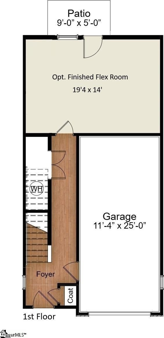 13 Pikewood Ln, Greenville, SC 29607 - floor plan / room layout