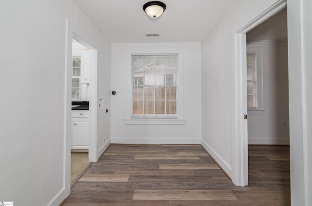 208 Arlington Avenue Unit A And B, Anderson, SC 29621 - doorway featuring wood finished floors and baseboards