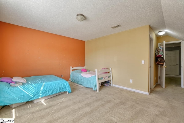 406 Standing Rock Dr, Boiling Springs, SC 29316 - bedroom with carpet flooring, a textured ceiling, and baseboards