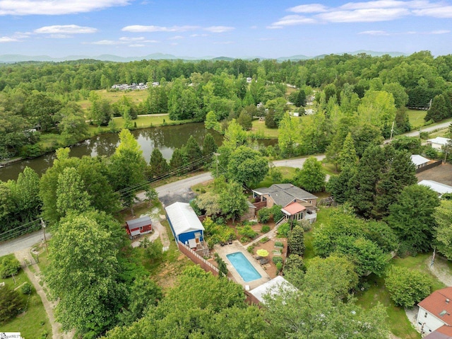 298 Stamey Valley Rd, Travelers Rest, SC 29690 - aerial view of a large body of water and a pool