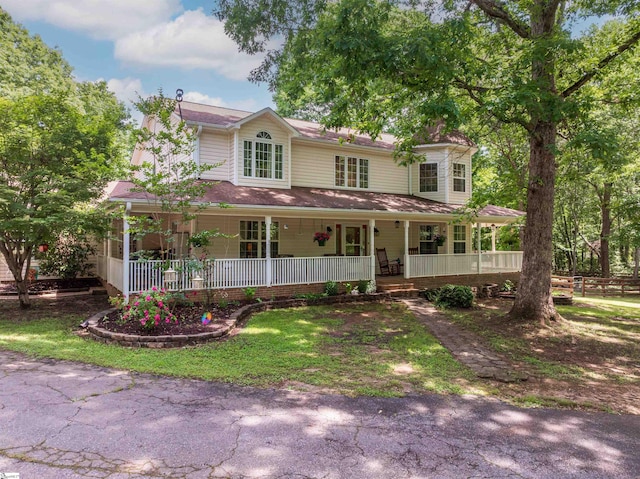 112 Scruggs Ln, Gaffney, SC 29341 - view of front of property featuring covered porch