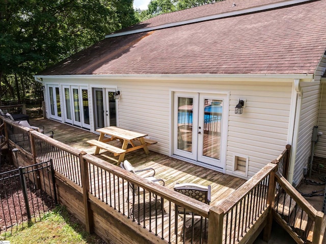 112 Scruggs Ln, Gaffney, SC 29341 - deck with french doors