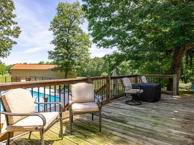 112 Scruggs Ln, Gaffney, SC 29341 - view of wooden deck