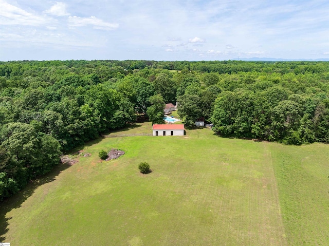 112 Scruggs Ln, Gaffney, SC 29341 - view of subject property with a heavily wooded area