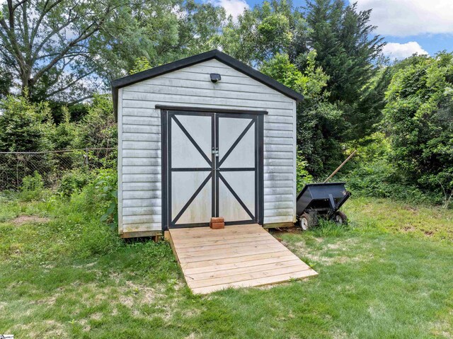 1076 Woodburn Rd, Spartanburg, SC 29302 - view of shed