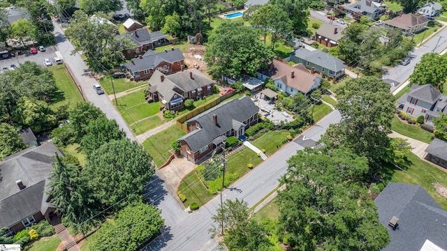 201 W Arlington Ave, Greer, SC 29650 - aerial overview of property's location with nearby suburban area