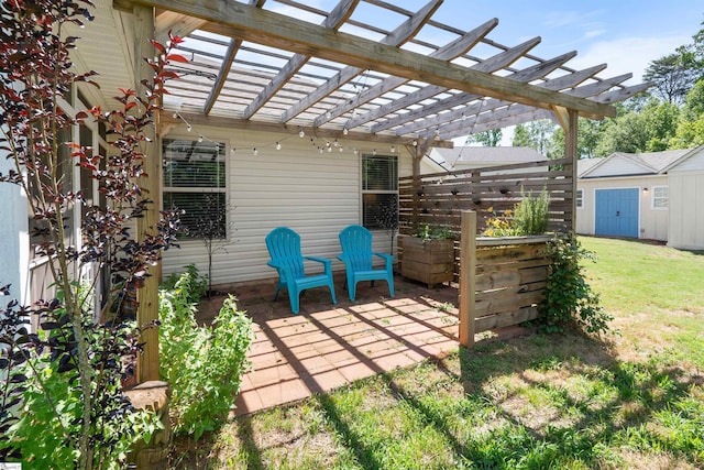 45 Lake Harbor Ct, Greer, SC 29651 - view of patio featuring a pergola