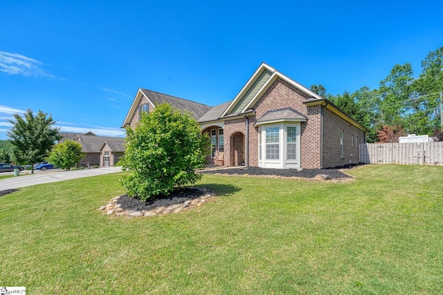 202 Buxton Ct, Easley, SC 29642 - view of front of home with brick siding and driveway
