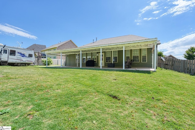 202 Buxton Ct, Easley, SC 29642 - rear view of house featuring a patio