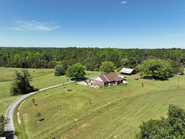 6050 Cross Anchor Rd, Enoree, SC 29335 - aerial view of sparsely populated area featuring a forest