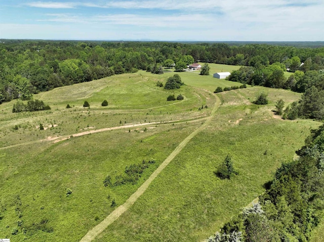 6050 Cross Anchor Rd, Enoree, SC 29335 - aerial view of sparsely populated area with a forest