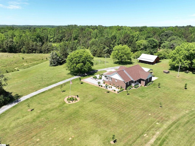 6050 Cross Anchor Rd, Enoree, SC 29335 - view of subject property with a heavily wooded area