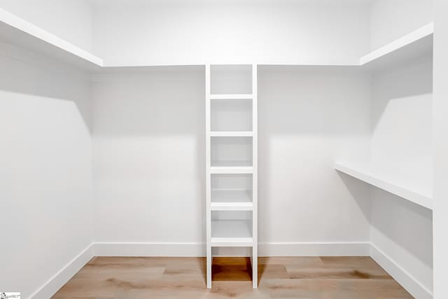 1623 Fairfield Rd, Chesnee, SC 29323 - spacious closet featuring wood finished floors
