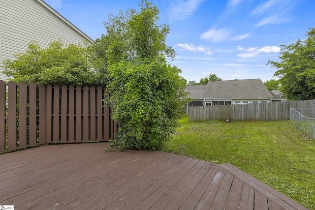 528 Market St, Spartanburg, SC 29301 - view of wooden deck