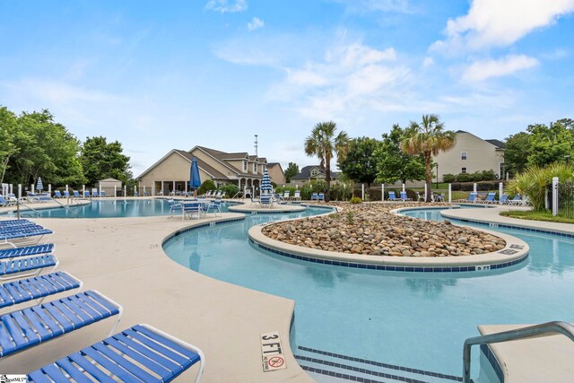 311 Sandusky Ln, Simpsonville, SC 29680 - community pool featuring a patio