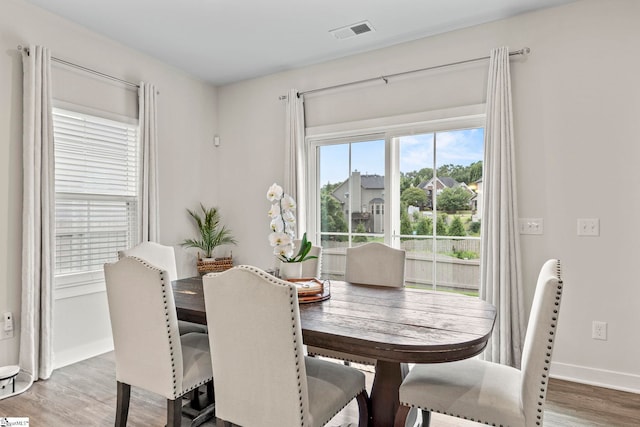 311 Sandusky Ln, Simpsonville, SC 29680 - dining area featuring wood finished floors and baseboards