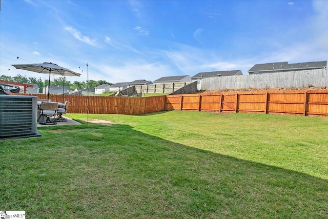 275 Ralston Rd, Greer, SC 29651 - view of yard featuring central AC unit