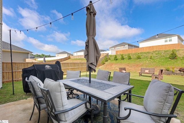 1019 Appalachian Dr, Moore, SC 29369 - view of patio featuring outdoor dining space