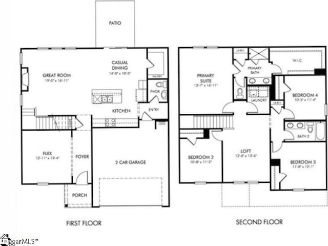 1019 Appalachian Dr, Moore, SC 29369 - floor plan / room layout