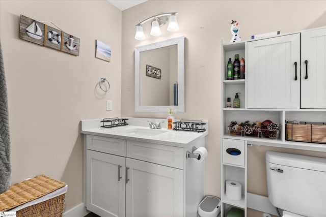 101 Sunrise Rd, Spartanburg, SC 29302 - bathroom with toilet and vanity