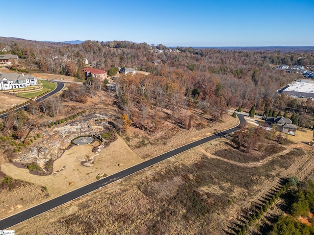 217 Trevi Dr Lot 463, Greenville, SC 29609 - aerial overview of property's location with a heavily wooded area