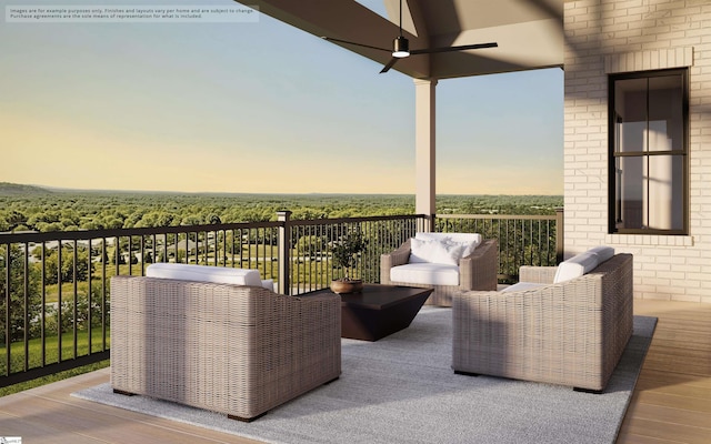 217 Trevi Dr Lot 463, Greenville, SC 29609 - view of patio featuring a balcony