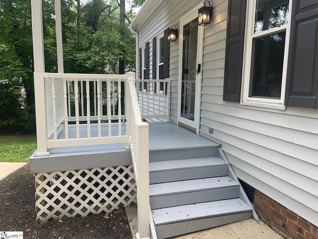 1002 Still Holllow Ln, Taylors, SC 29687 - view of wooden deck