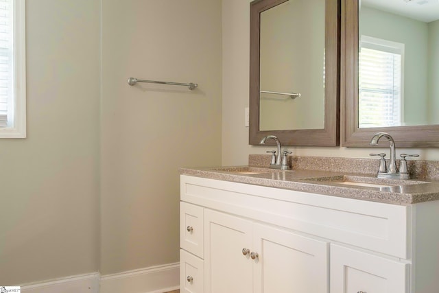 418 N Alabama Ave, Chesnee, SC 29323 - bathroom featuring double vanity
