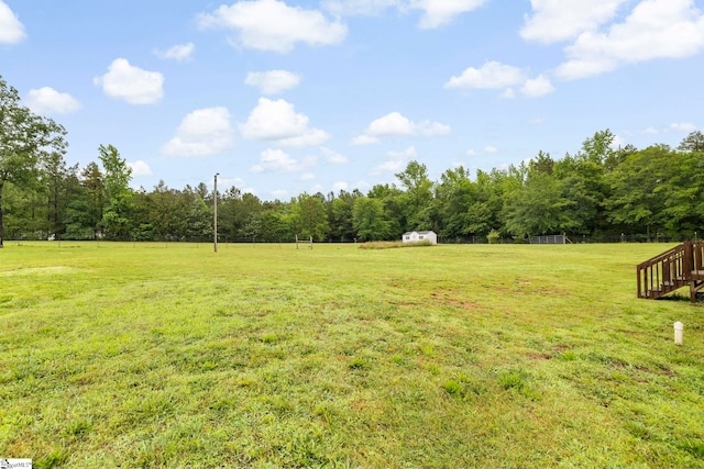 105 Penson Rd, Honea Path, SC 29654 - view of yard featuring a forest view and a view of rural / pastoral area
