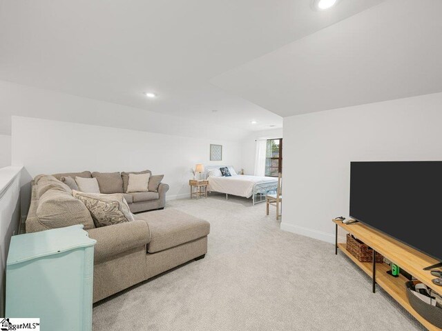115 Harbor Master Ln, Taylors, SC 29687 - bedroom with recessed lighting, baseboards, and carpet flooring