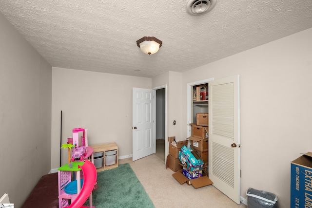 208 S Severn Cir, Easley, SC 29642 - game room with light colored carpet and a textured ceiling