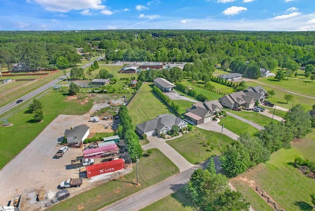 121 Lowe Rd, Piedmont, SC 29673 - aerial view of a heavily wooded area