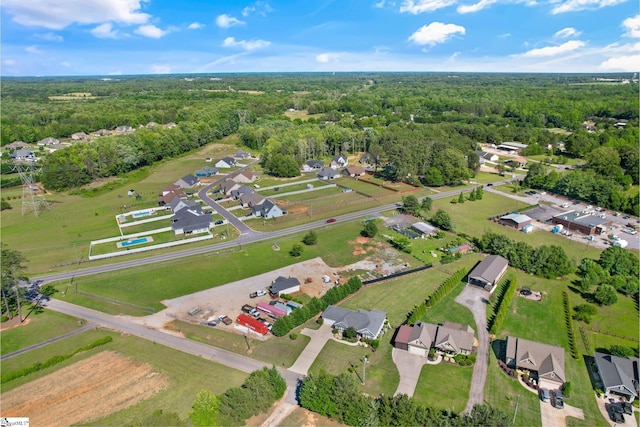 121 Lowe Rd, Piedmont, SC 29673 - aerial view of property and surrounding area with a forest and nearby suburban area